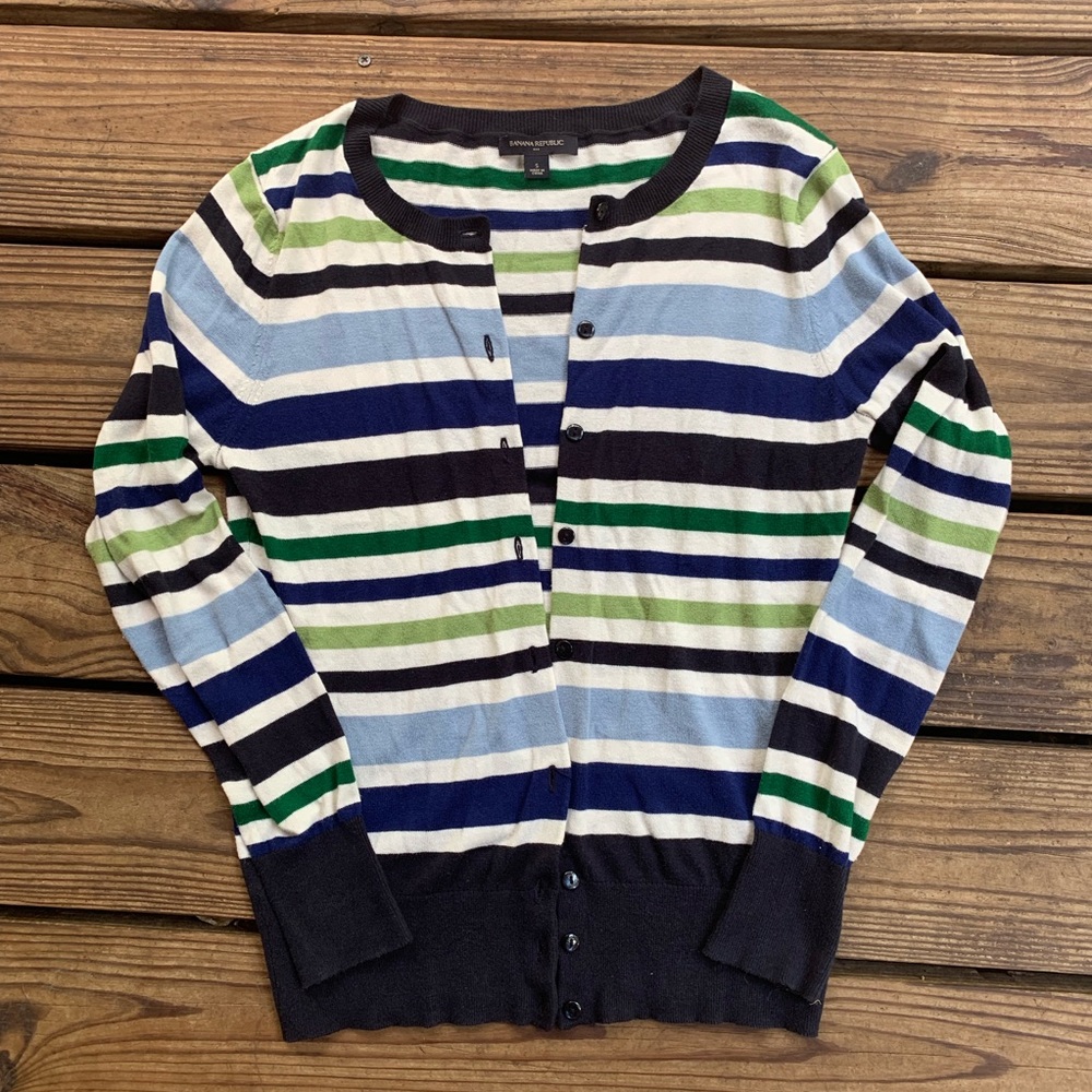 Banana Republic button down cardigan